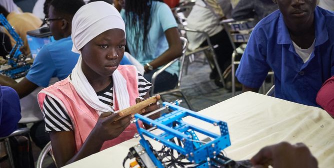 Push for STEM Education Brings Robots to West Africa